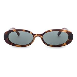 Le Specs Oval Women's Sunglasses Outta Love